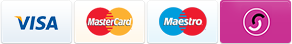 credit and debit card logos